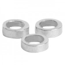 DQ metal closed ring 2mm Antique silver